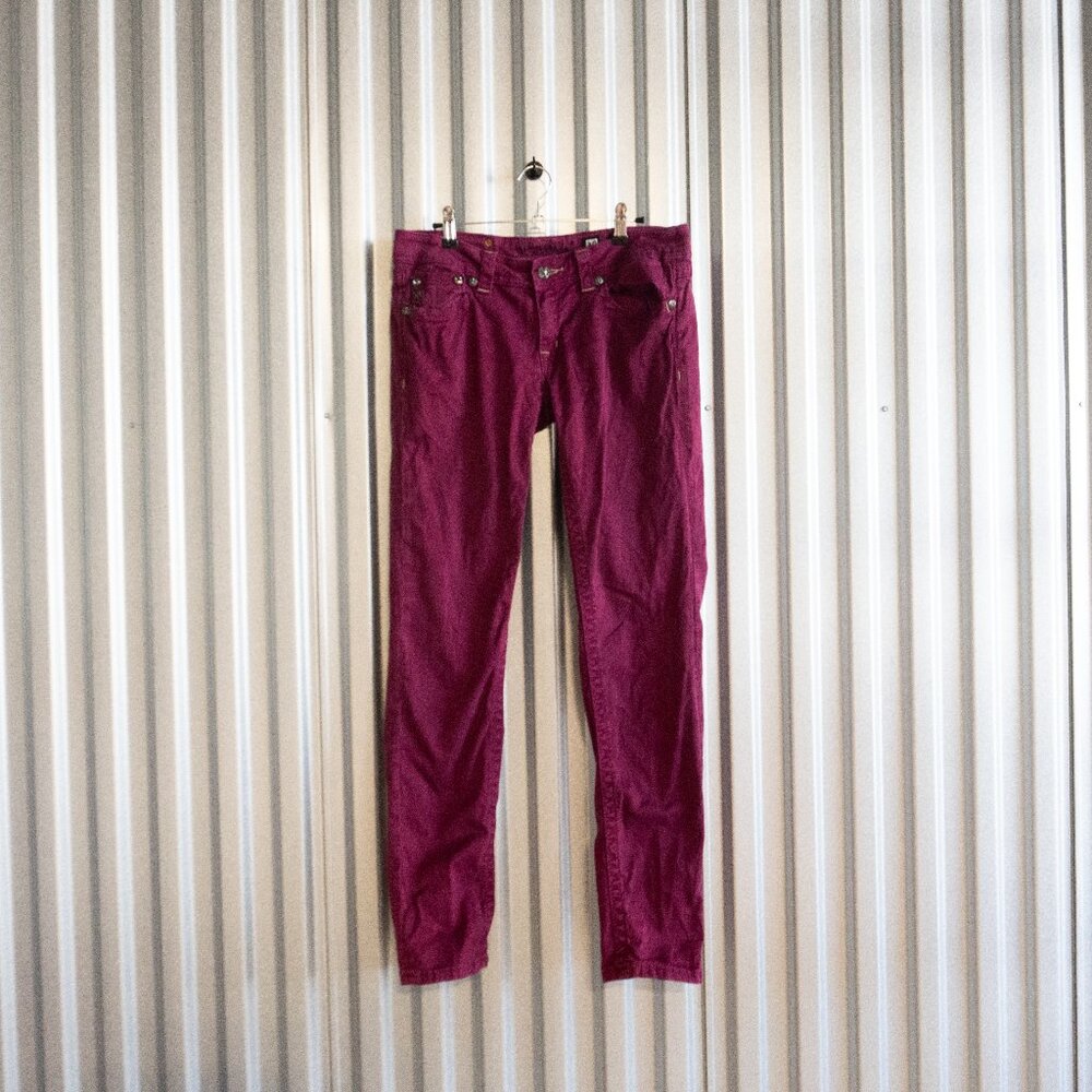 Missme magenta skinny jeans (30)